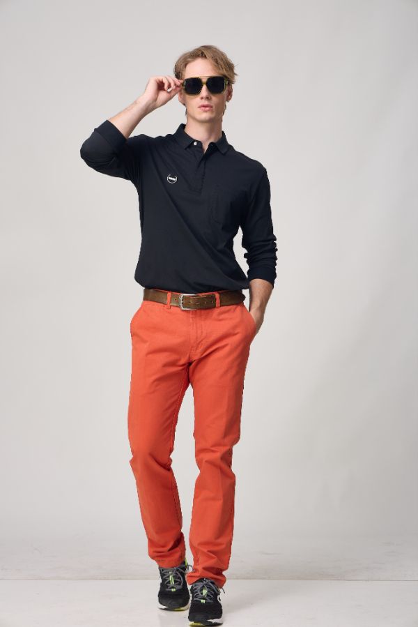 涼感抗紫外線棉POLO長衫626119